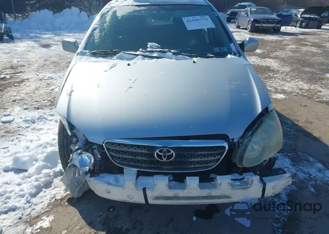 2003 Toyota Corolla S из США, поврежденный, VIN 1NXBR38E93Z086014